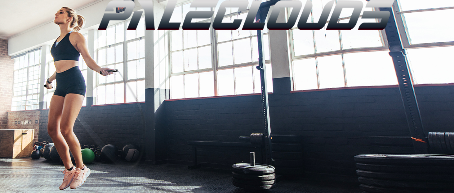 Регульоване скакалка Springseil для фітнесу: PVC, 3м, з тренувальним постером та ABS-ручкою (чорний)