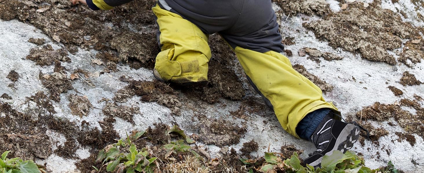 Зимові черевики Visionreast для дівчаток та хлопчиків. Теплі зимові черевики з ворсовим утеплювачем, водонепроникні, для туризму та активного відпочинку. Чорні, розмір 40 EU.