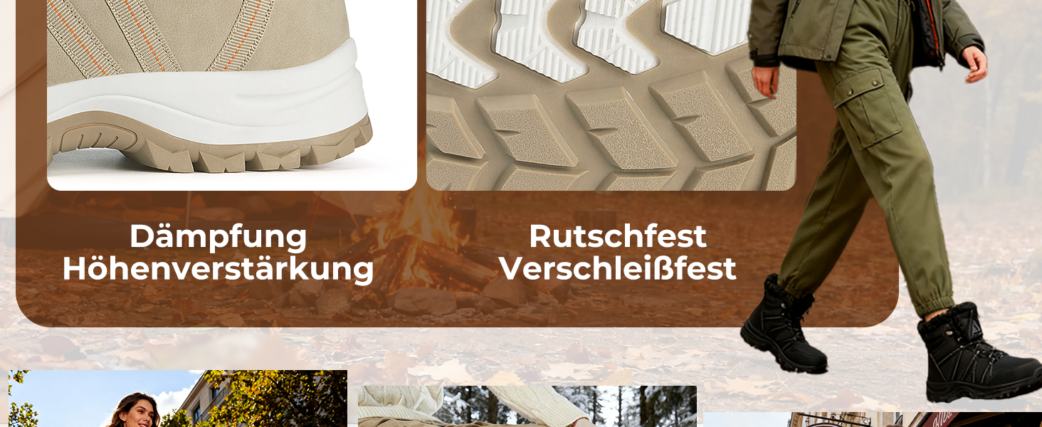 Зимові черевики Mishansha для жінок, утеплені, водонепроникні, для піших прогулянок, розмір 36-42, колір абрикосовий