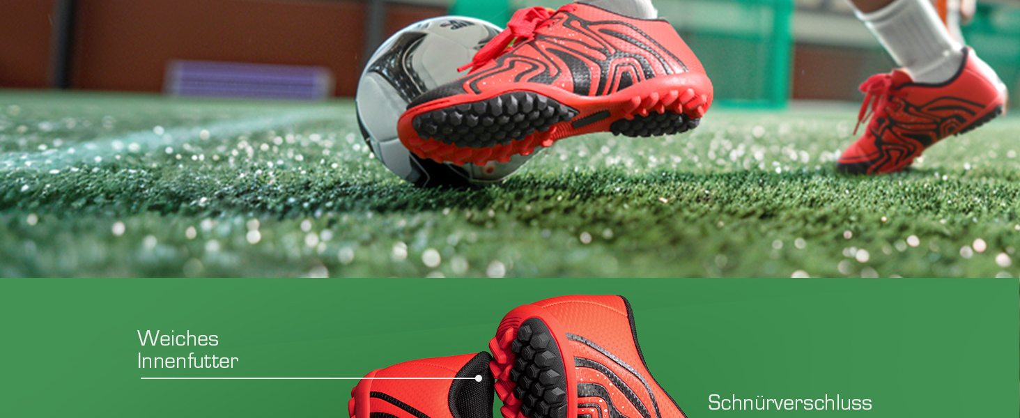 ДREAM PAIRS Дитячі футбольні кросівки для хлопчиків та дівчаток, спортивне взуття для легкої атлетики, тренування, зручні та зносостійкі, для стрибків у довжину, унісекс, 35 EU, Королівський лимонно-зелений, білий