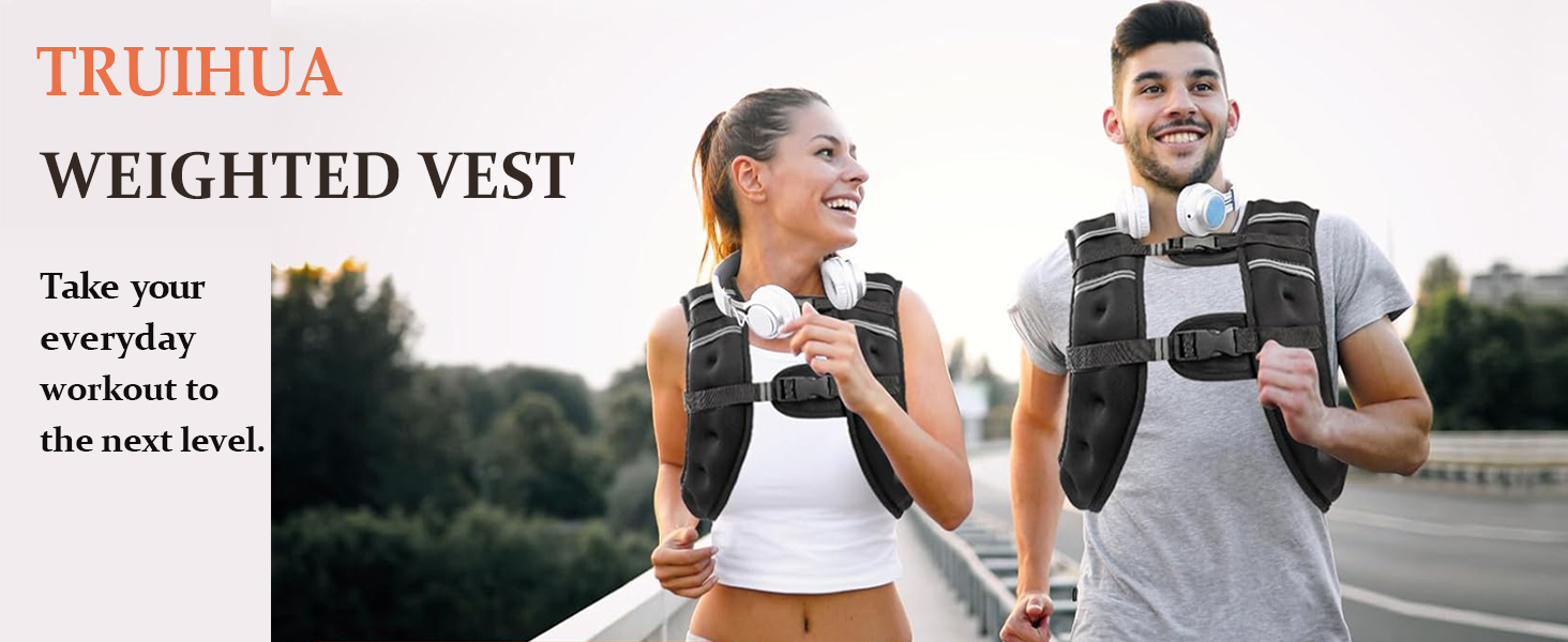 Утяжелитель для фітнесу чоловічий та жіночий з світловідбиваючими смугами 7.3 кг (16lb) для бігу, тренувань, нарощування м'язів, регульований розмір