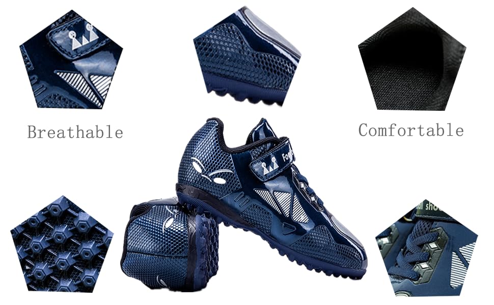 Дитячі футбольні бутси унісекс, легкі, з антиковзаючою підошвою, для тренувань на штучному газоні, розмір 30-39 (EU), блакитні