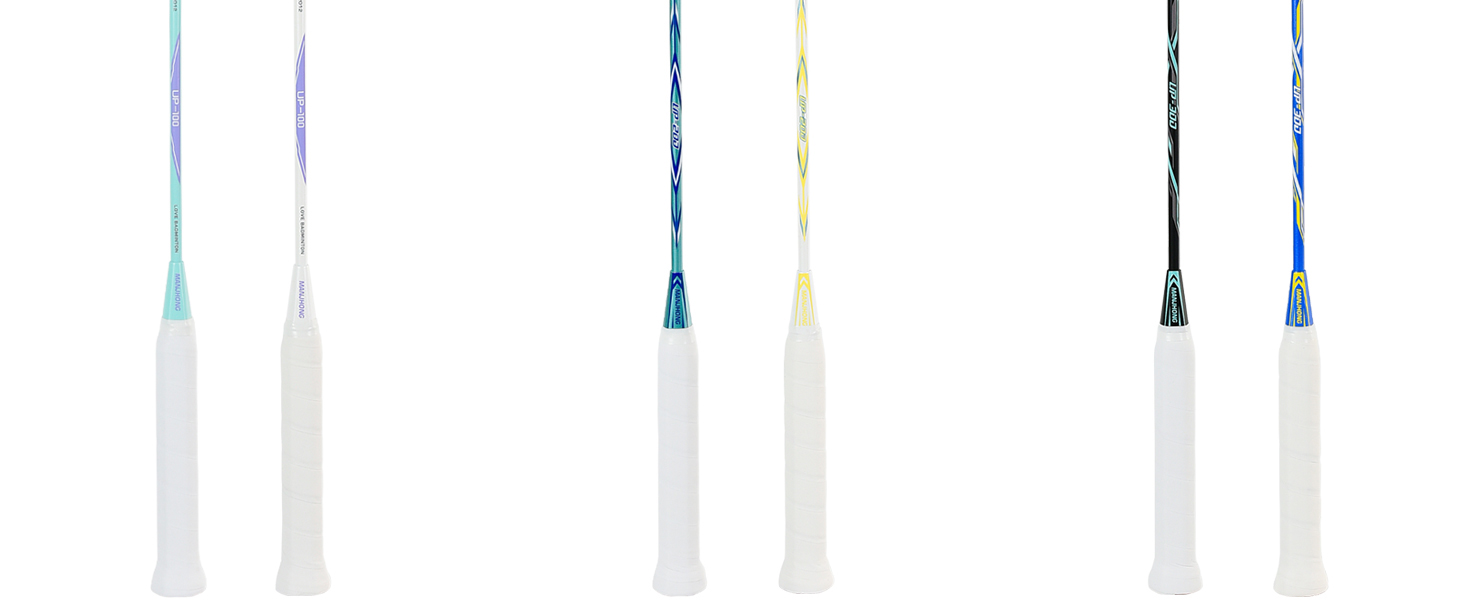 Набір для бадмінтону Graphit: ракетки з карбону, м'ячики, ручки, сумка. Зносостійкий дизайн