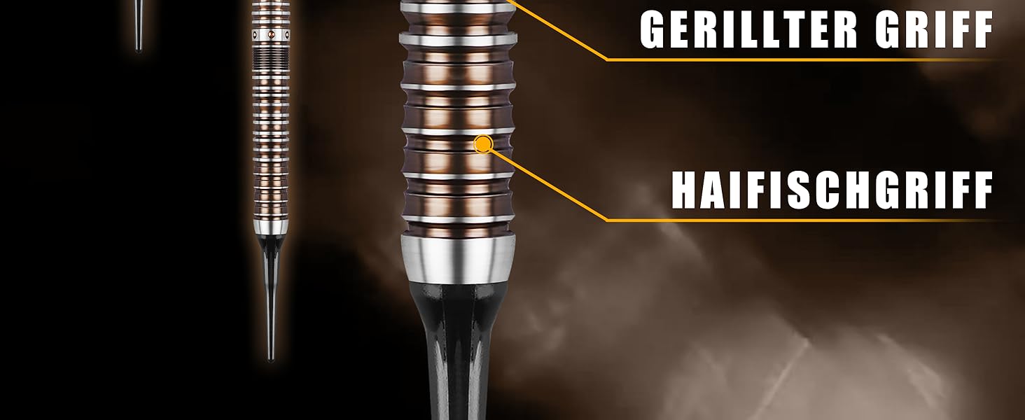 Дарти WIN.MAX Tungsten (90% вольфрам) металеві, 18-28 г, 3 шт - професійні сталеві дротики