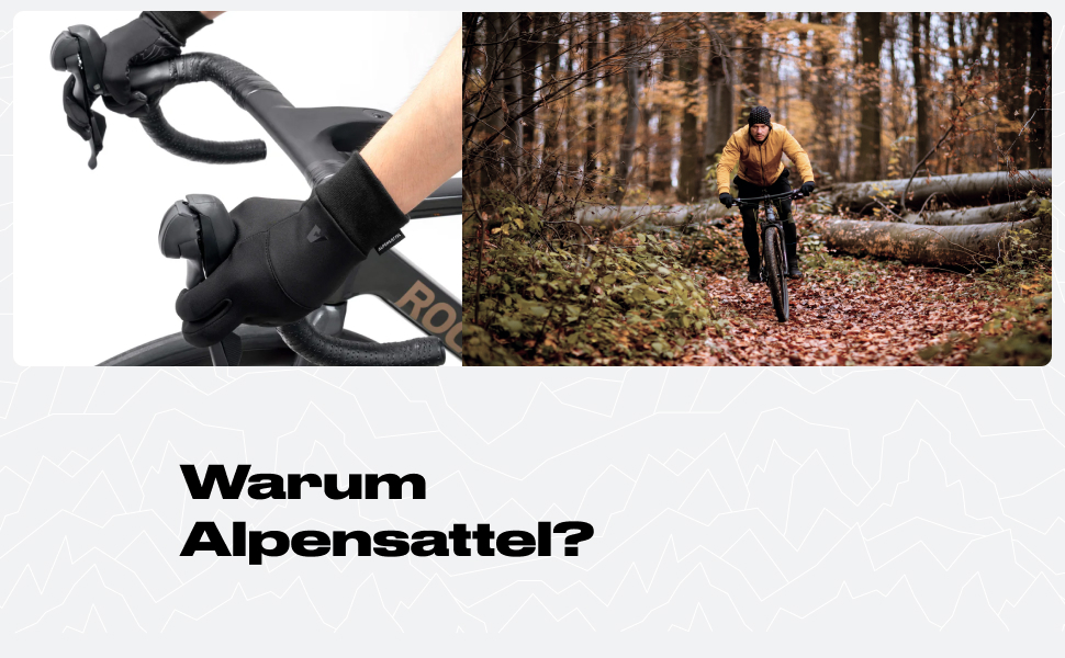 Велосипедні рукавички Alpensattel Premium 2.0 Thermo: водонепроникні, вітрозахисні, з антиковзким покриттям та підтримкою сенсорного екрану, розміри S-XXL