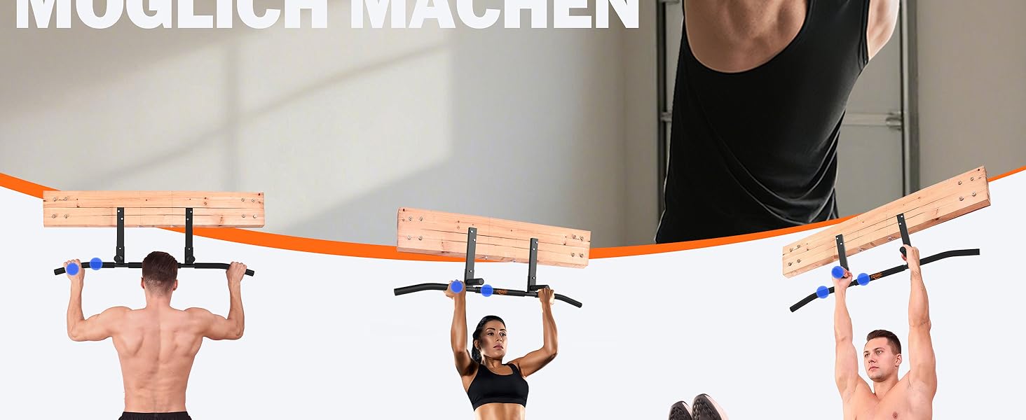 Кріплення для турніка Fitarc на балку стелі, посилений підвіс для домашнього спортзалу, ширина 2,4-2,7 м, стандартний хват