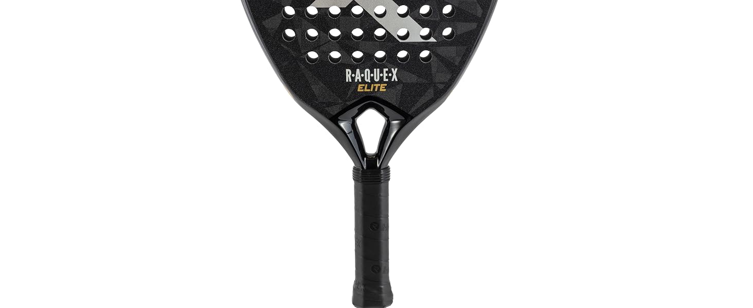 Ракета для падел Raquex Elite 18K Carbon – Професійна, Діамантова форма, Eva 15 Foam
