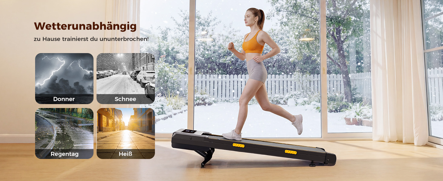 Walking Pad з регулюванням нахилу 12%, амортизація, біговий стіл з розумним додатком, двигун 2.5PS, для дому та офісу, пульт дистанційного керування та LED дисплей, 180 кг, автоматичний нахил та додаток