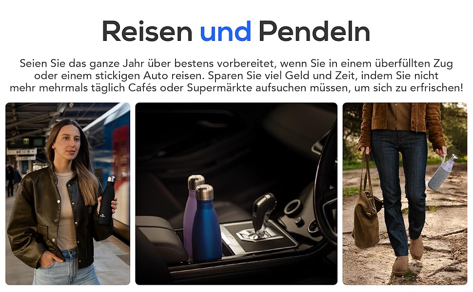 Фляга з нержавіючої сталі 500 мл – ізольована, зберігає холод до 24 год та тепло до 12 год. Без витоку, з подвійними стінками, BPA-Free, міцна. Ідеально для подорожей, активного відпочинку, школи, спорту, фітнесу та повсякденного використання. Колір: блакитно-зелений