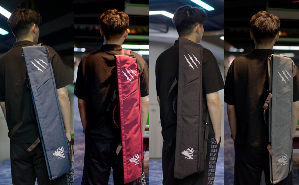 Чохол для більярдної кули (кия) KONLLEN 2x4 Oxford Cloth, чорний, для 2-4 київ