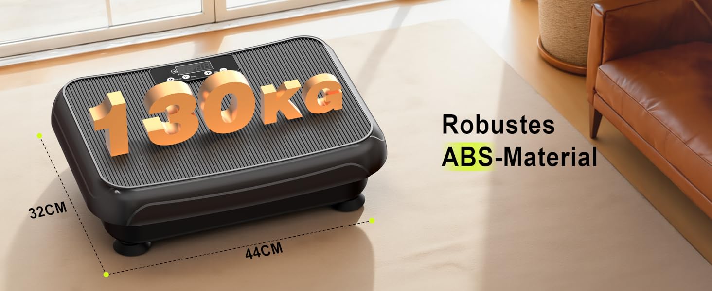 Віброплатформа HomeFitnessCode Mini для жінок - тренажер з різними рівнями інтенсивності, вібротренажер для дому, схуднення, нарощування м'язів, тренування всього тіла, чорний