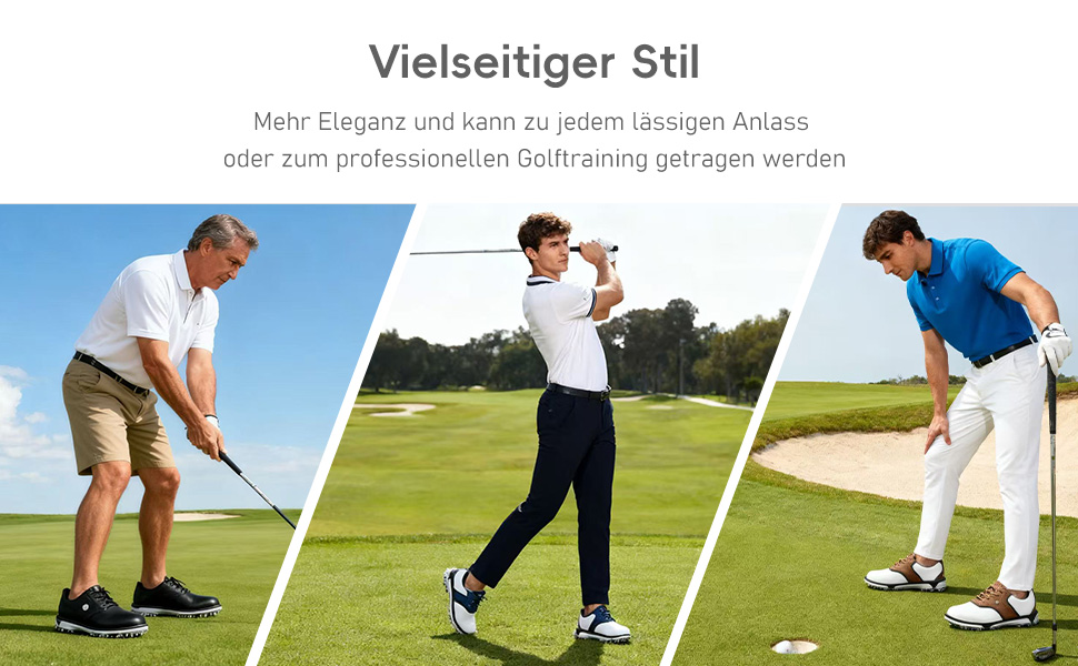 Гольф-взуття чоловіче ULTIANT, водонепроникне, без шипів, класичне, зручне, синього кольору, 46 EU