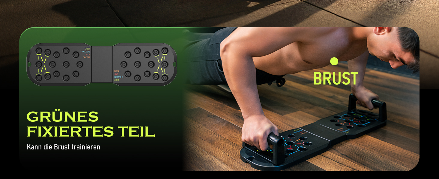 Складані віджимання-грифи 20 в 1 для силових тренувань вдома, фітнес-опори для віджимань Push Up Bar, чорний набір