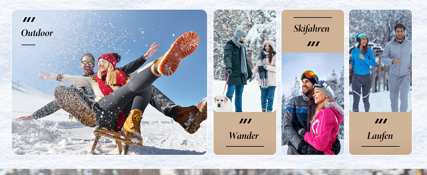 Зимові черевики Arrigo Bello для жінок та чоловіків, утеплені, непромокаючі, антиковзаючі, синього кольору, розмір 36-46