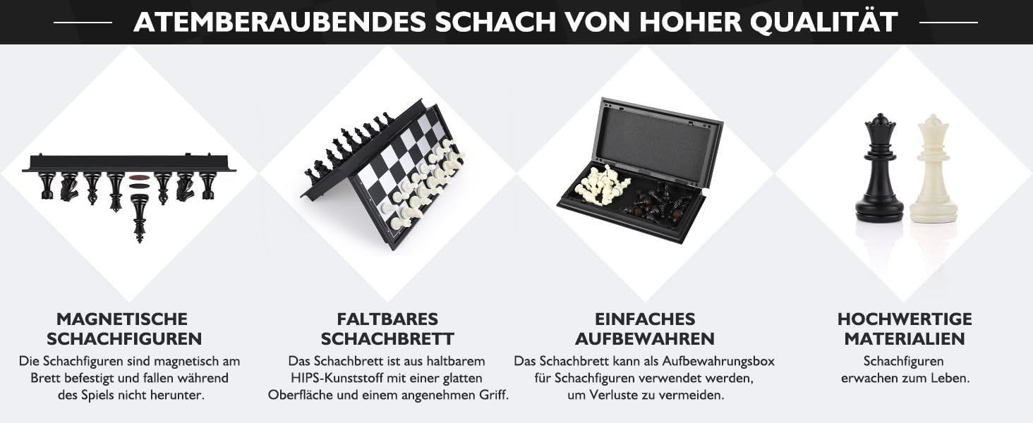 Шахи магнітні складані Peradix для дітей від 6 років (25*25 см)