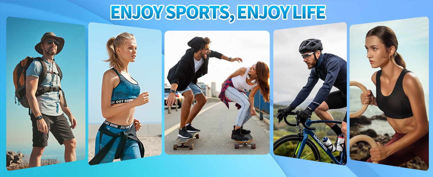 Спортивний браслет для телефону Guzack 2-в-1: фіксатор для бігу та тренувань, універсальний, для iPhone/Samsung