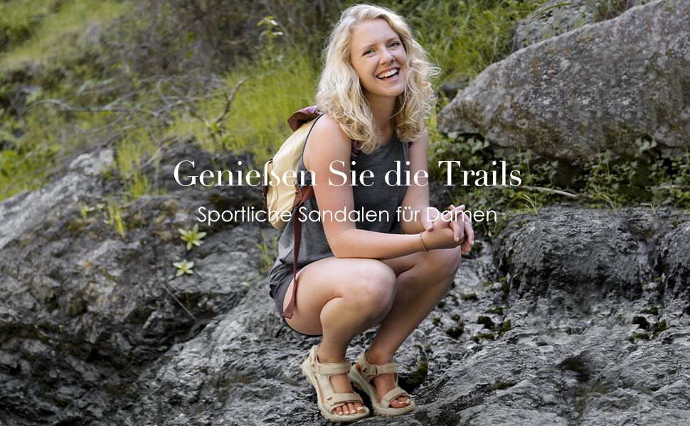 Жіночі спортивні сандалі DREAM PAIRS з комфортною устілкою, профільованою підошвою та регульованими ремінцями, чорного кольору, 39 EU