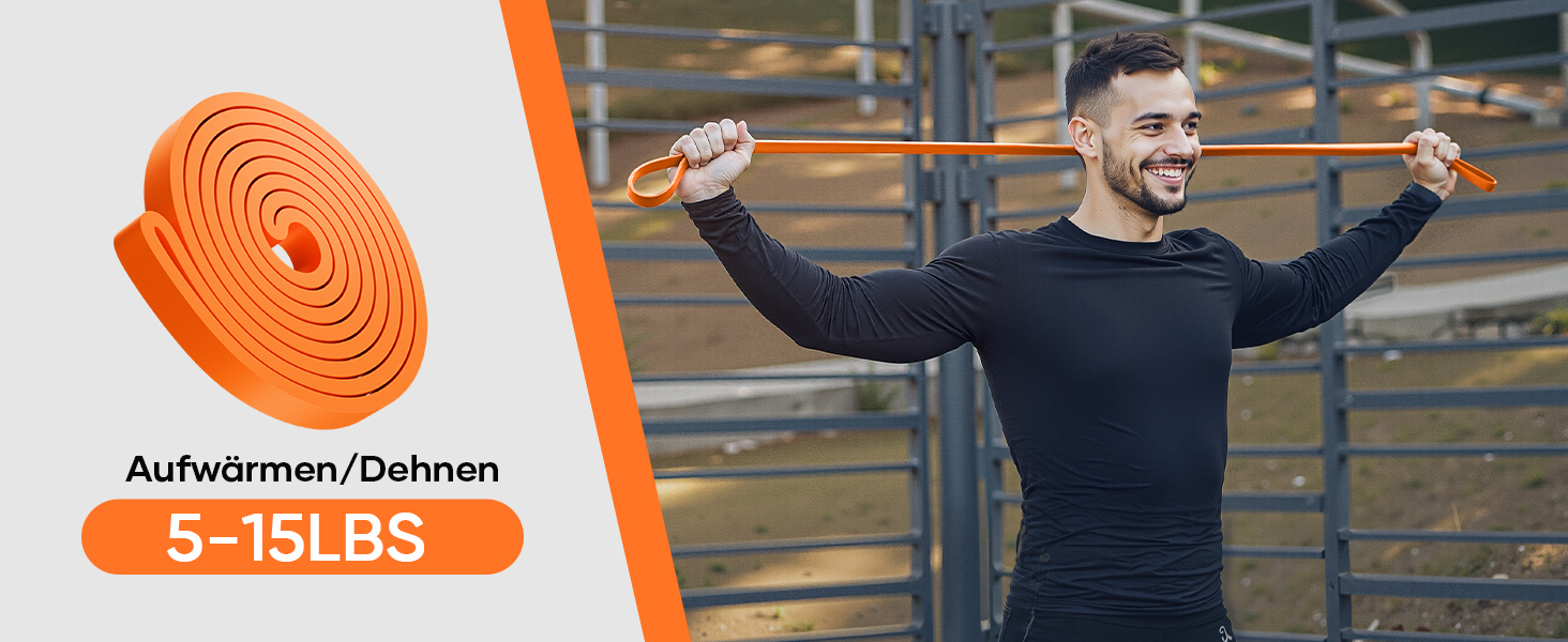 Набір гумових еспандерів Fokky Fitness для фітнесу та силових тренувань (4 рівні опору) з анкером для дверей, постером та сумкою