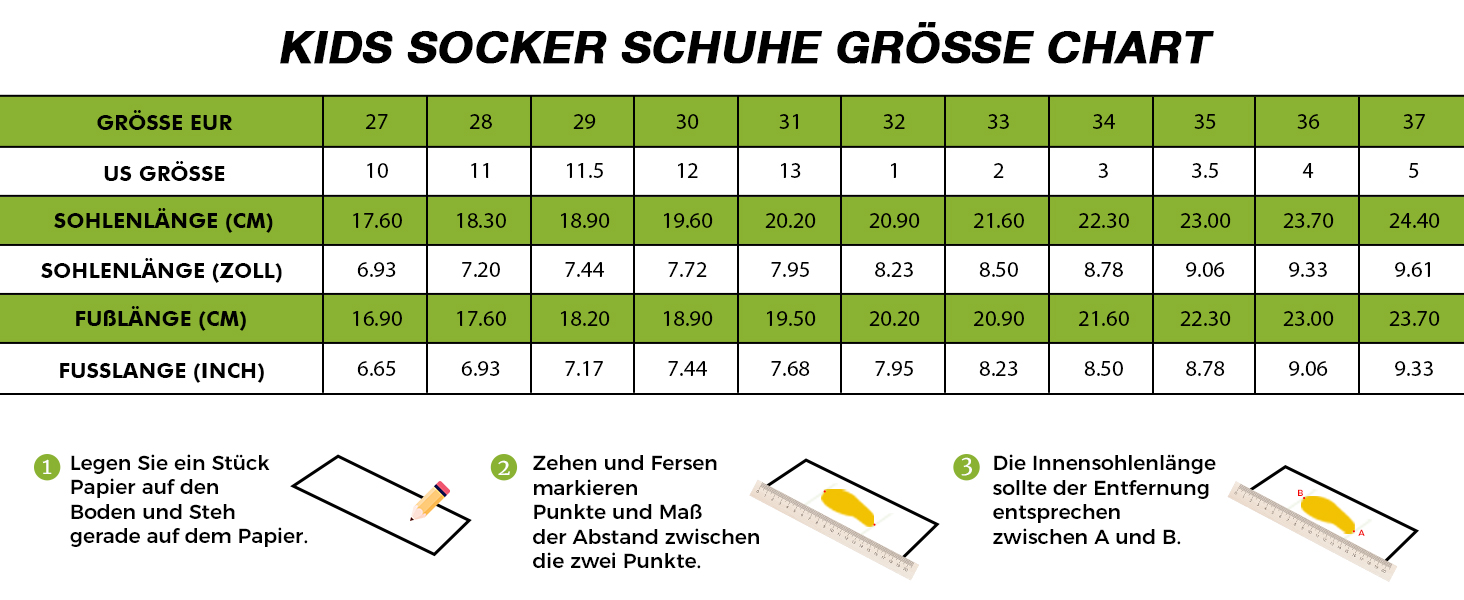 Дитячі футбольні бутси JABASIC для штучного покриття, для хлопчиків та дівчаток, розмір EU 25, кольори: морський, лимонний, помаранчевий, блакитний