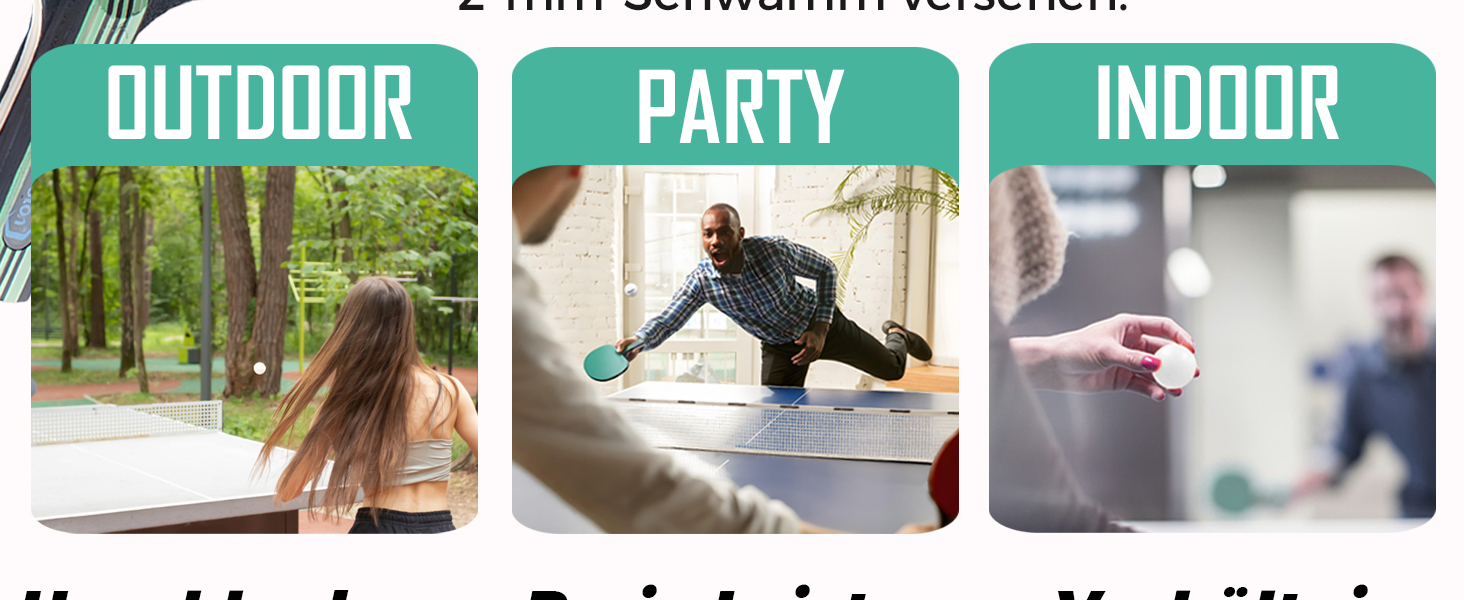 Набір для настільного тенісу Senston: 2 ракетки, 3 м'ячі, сумка. Підходить для студентів, початківців, тренувань та сімейного дозвілля. Модель S6