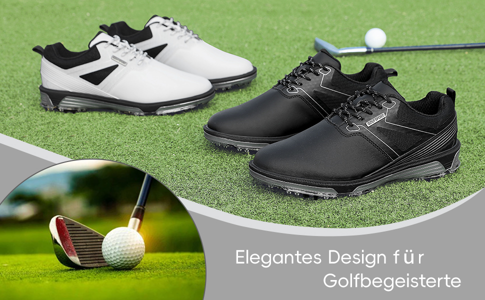 Гольф-взуття чоловіче ULTIANT, водонепроникне, з шнурівкою, дихаюче, для тренувань (сірий, 48 EU)