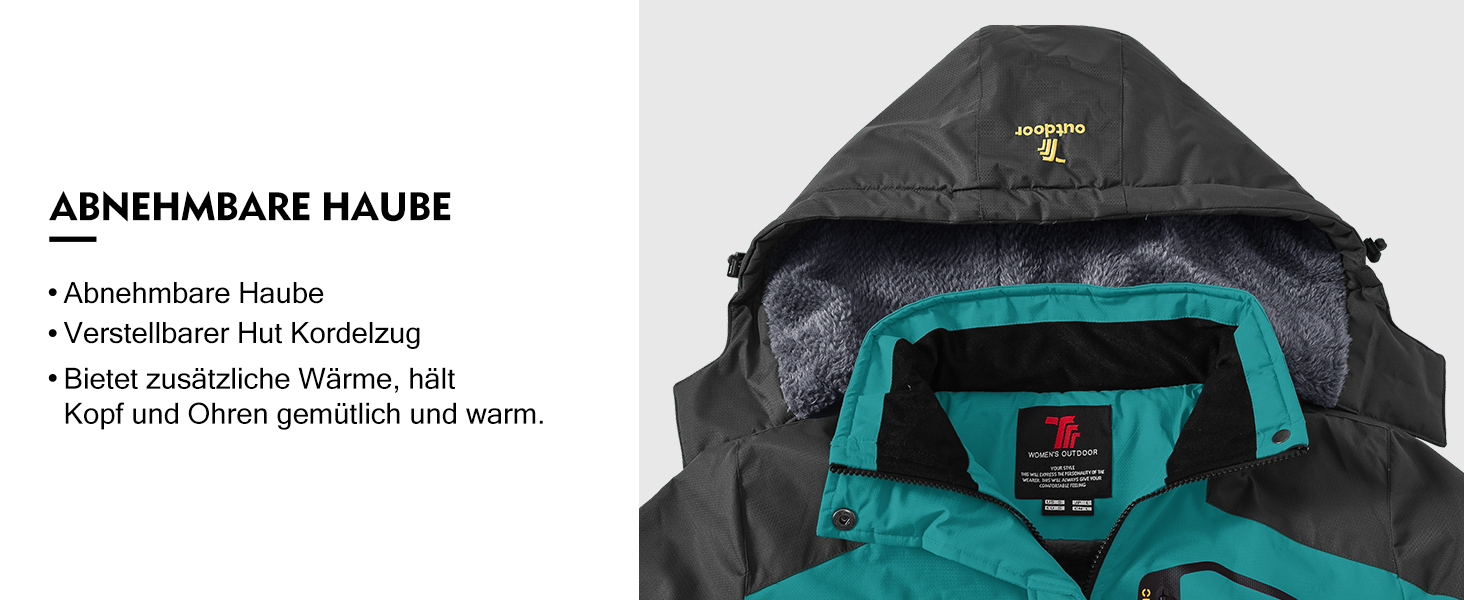 Жіноча зимова куртка YSENTO: водонепроникна, софтшелл з капюшоном, тепла флісова куртка, функціональна куртка для активного відпочинку