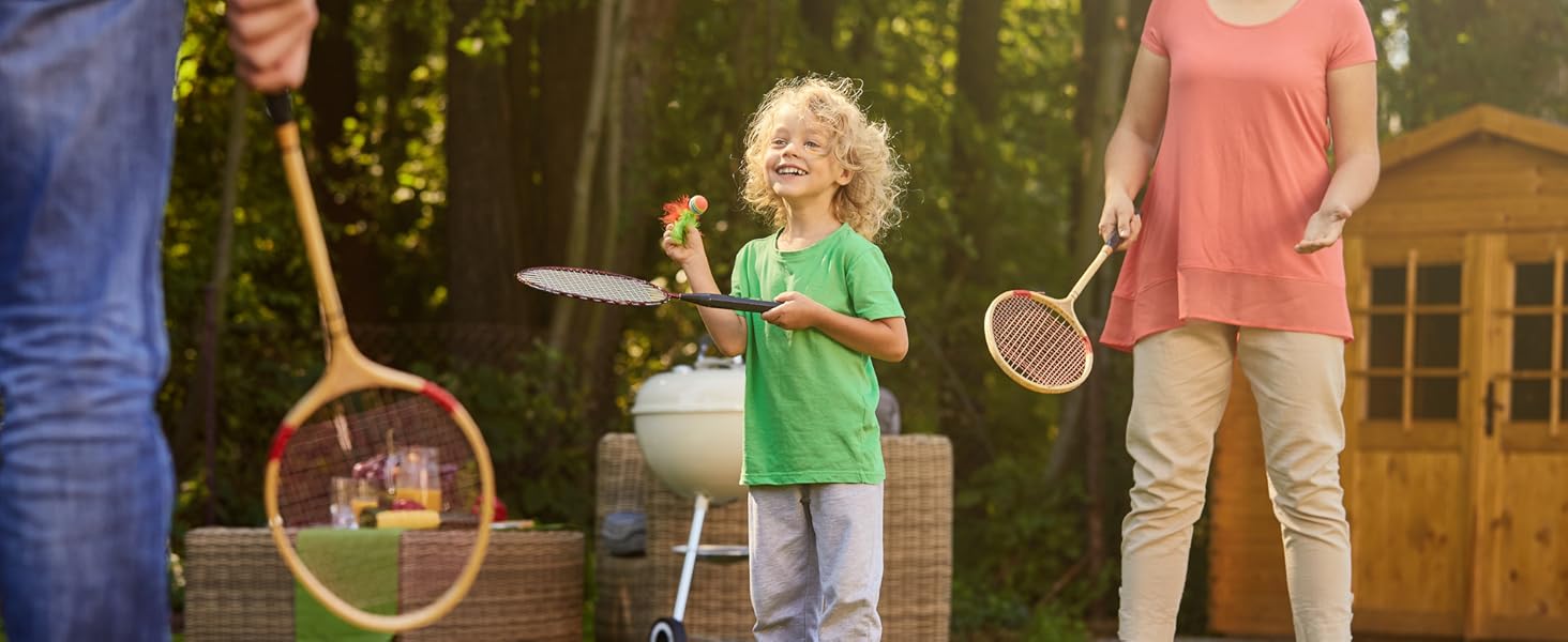 6 штук воланчики для бадмінтону жовтого кольору, для тренувань та змагань. Воланчики для бадмінтону для гри на відкритому повітрі та в приміщенні