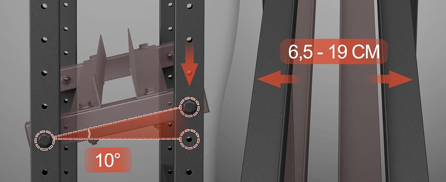 Стойка для гантелей з 3 рівнів, 500 кг, регульована, для дому, міцна, для штанги, гантелей та дисків (тільки стійка), чорна 3-ярусна DB-Rack