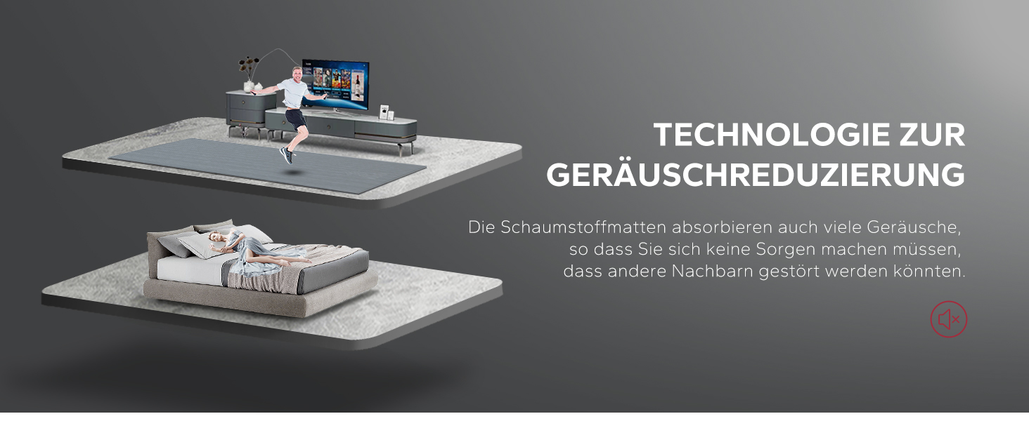 Килимок для йоги та фітнесу HAPBEAR Yogamatte XXL: протиковзний килимок для спорту та гімнастики, PVC, висока щільність, 8 мм (різні розміри)