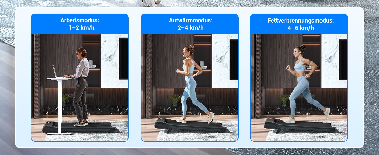 Бігова доріжка DeerRun Walking Pad з ухилом 6%, для дому та офісу, з додатком, LED-дисплеєм, пультом ДУ, до 136 кг, матово-чорна