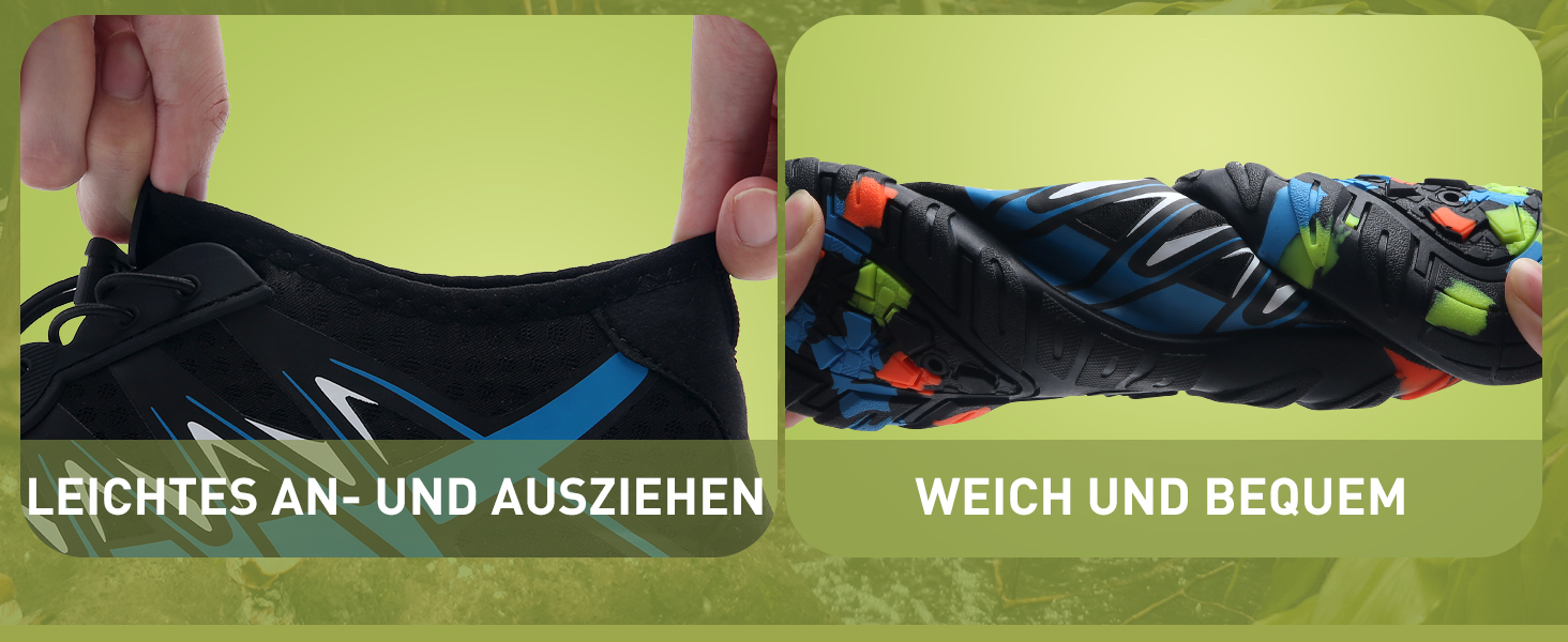 Водні шкарпетки для плавання та дайвінгу WateLves - унісекс, сірі, 46 EU