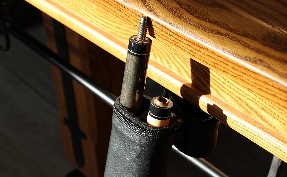 Чохол для кия для більярду BILMAG Cue Player II, 82 см, чорний/зелений