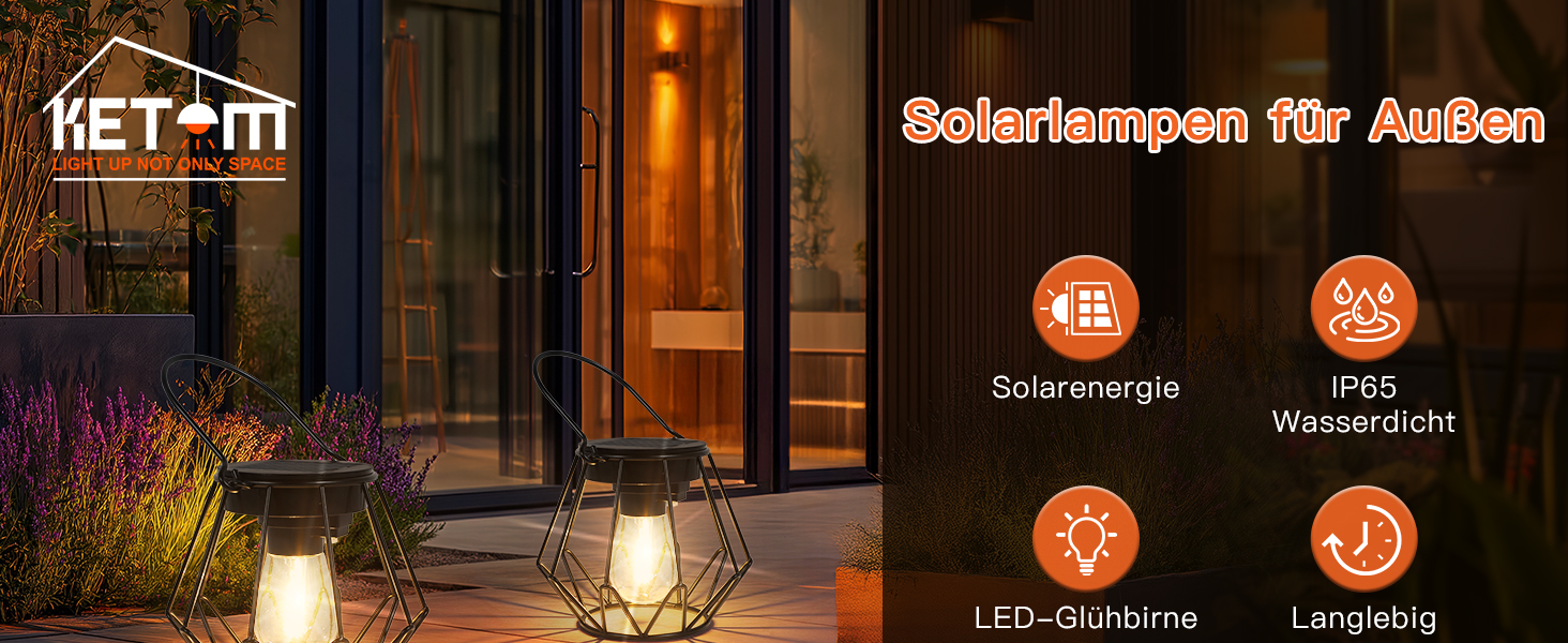 Сонячні лампи для саду на сонячних батареях, 2 шт. Водонепроникні металеві ліхтарі для вулиці, LED, IP65, чорний, V-подібні