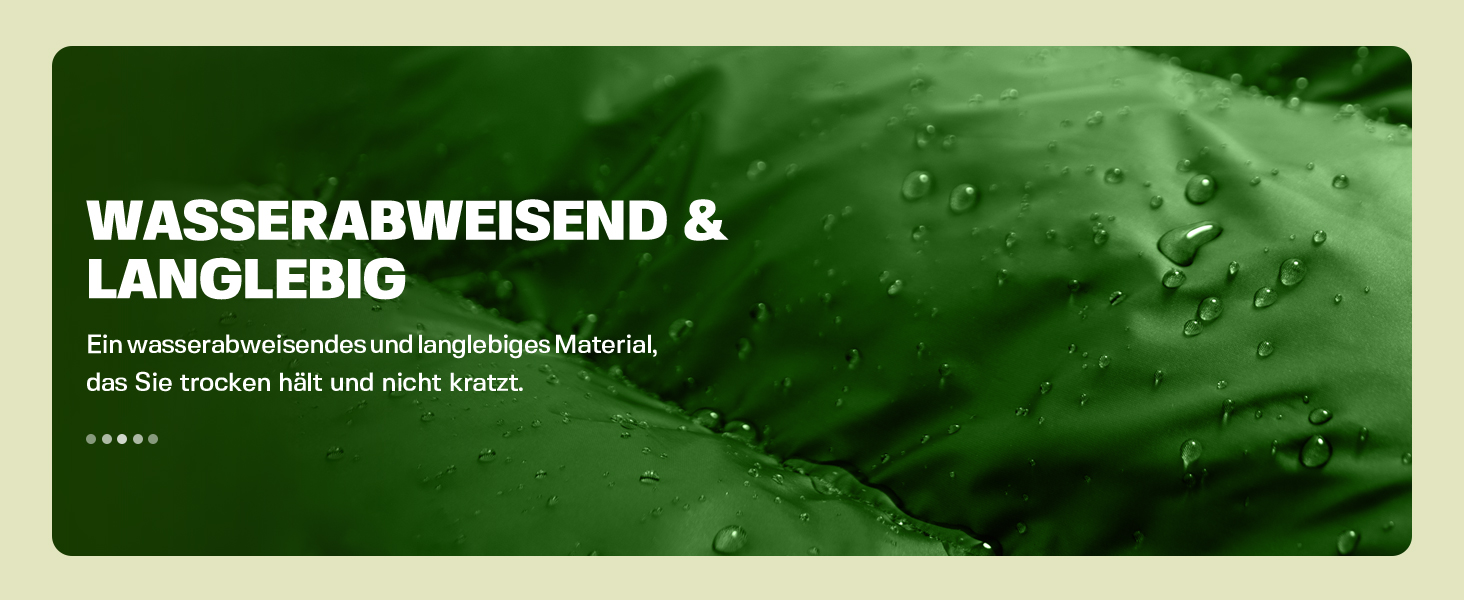 Спальний мішок BUERTS Daunen Summer 620FP, компактний, для дорослих та підлітків, 16°C, зелений