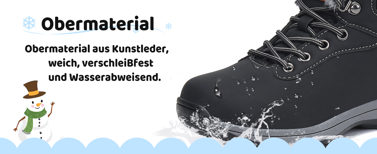 Дитячі зимові черевики Mishansha для хлопчиків та дівчаток, теплі, водонепроникні, коричневі, розмір 36 EU