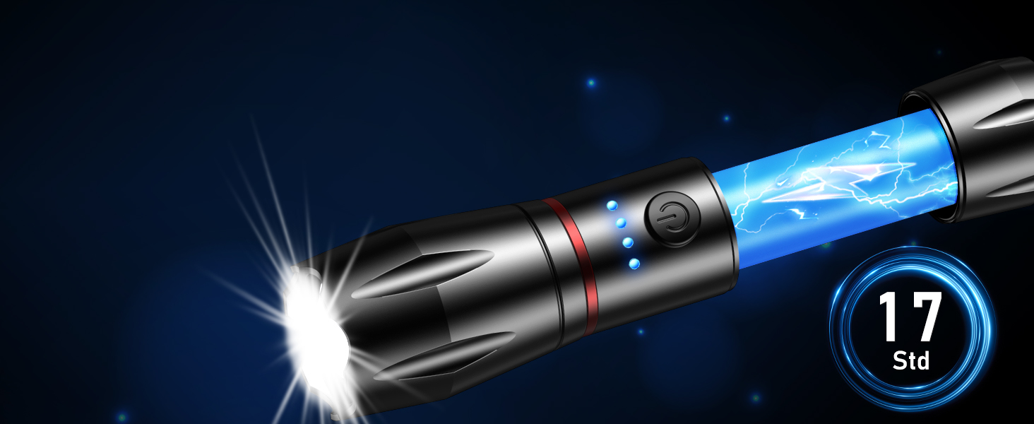 LED ліхтарі Blukar, 2 шт., 2000 люмен, зумуючі, 5 режимів, водонепроникні (IPX6), для кемпінгу, туризму, риболовлі, надзвичайних ситуацій