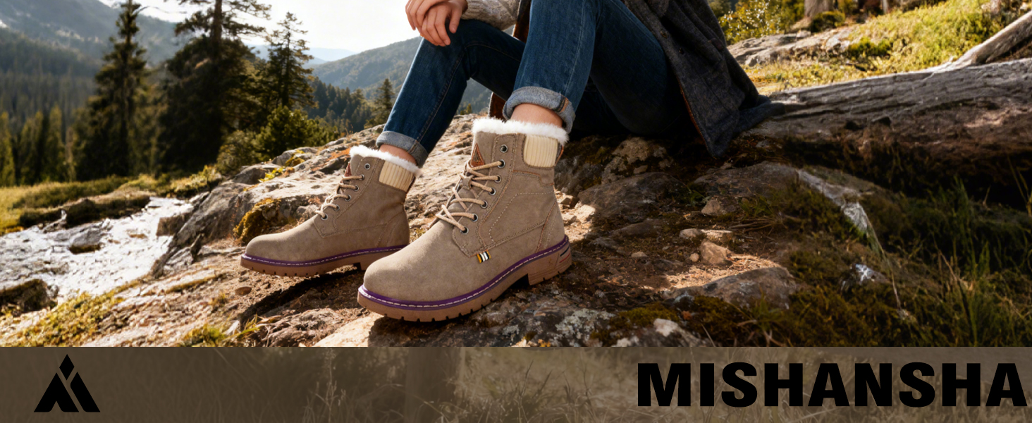 Зимові черевики Mishansha для жінок. Теплі, з підкладкою, зимові черевики та черевики на шнурівці, розміри 36-42 EU, 40 EU, чорний колір