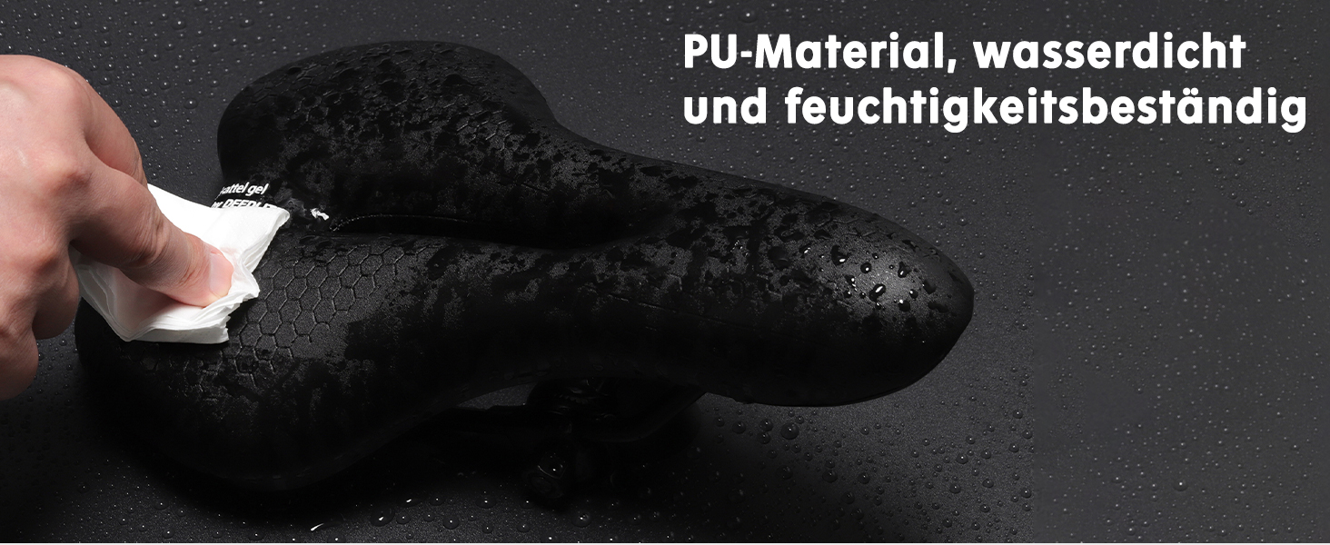 Велосипедне сідло Cloud Comfort Pro Max - Комфортне катання без болю. М'яке сідло з піною Memory, червоною смугою, для міських велосипедів, гірських велосипедів, універсальне, преміум-якість.