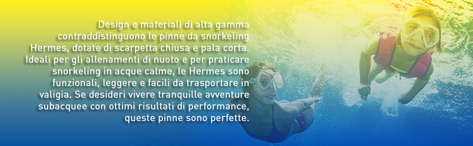 Ласти Mares Hermes – унісекс, для плавання та дайвінгу, сині. Зручні та легкі ласти з відкритим закриттям на нозі, розмір 42/43.