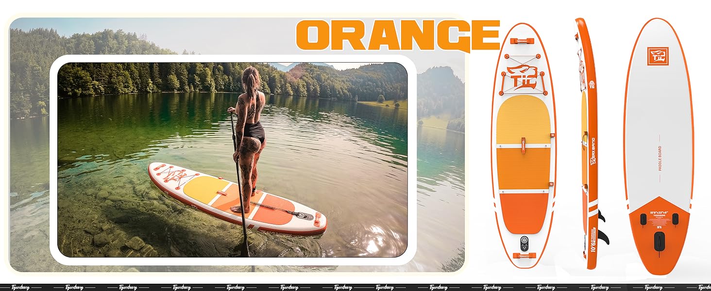 Надувний SUP-борд TIGERXBANG Defender Pro, 320 см, Orange