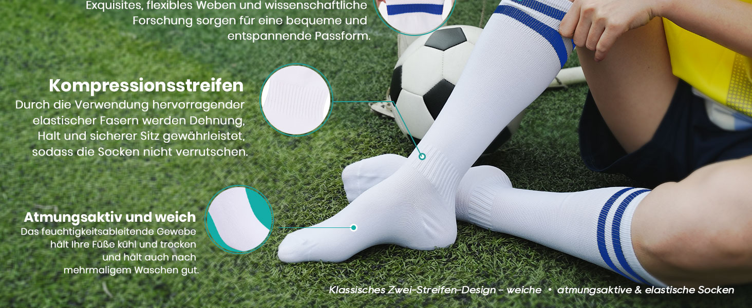 Дитячі футбольні бутси JABASIC для гри на твердих поверхнях, розмір 28 EU, біло-блакитні, з футболковими шкарпетками