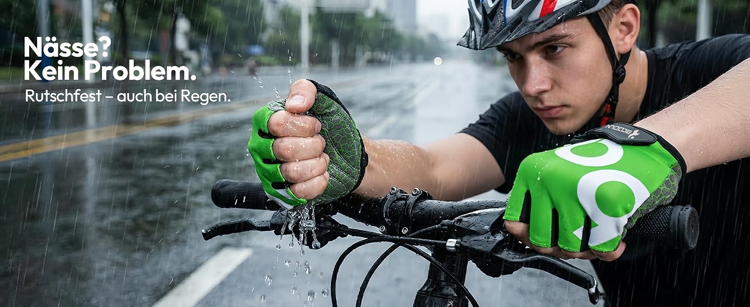 Велоперчатки Konvinit чоловічі/жіночі літні, напівпальці для MTB, шосе, даунхілу, міста, каяка, ролерів, вітрильного спорту, веслування, розмір L, чорні