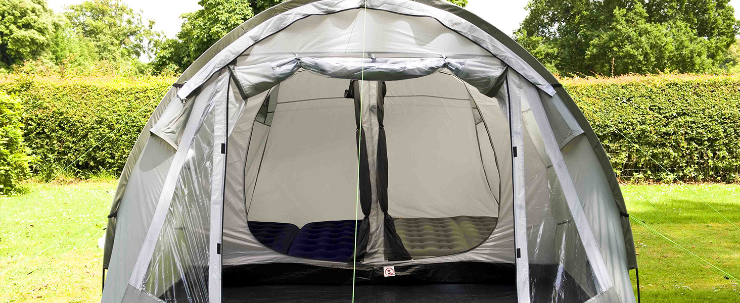 Намет Coleman Coastline Deluxe 4/6/8 осіб, сімейний, тунельний, водонепроникний WS 3000 мм
