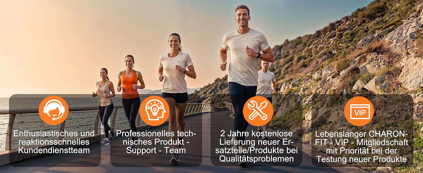 CharonFit Walking Pad - біговий доріжка для дому, 2.25 PS, до 100 кг, нахил 4%, 1-10 км/год
