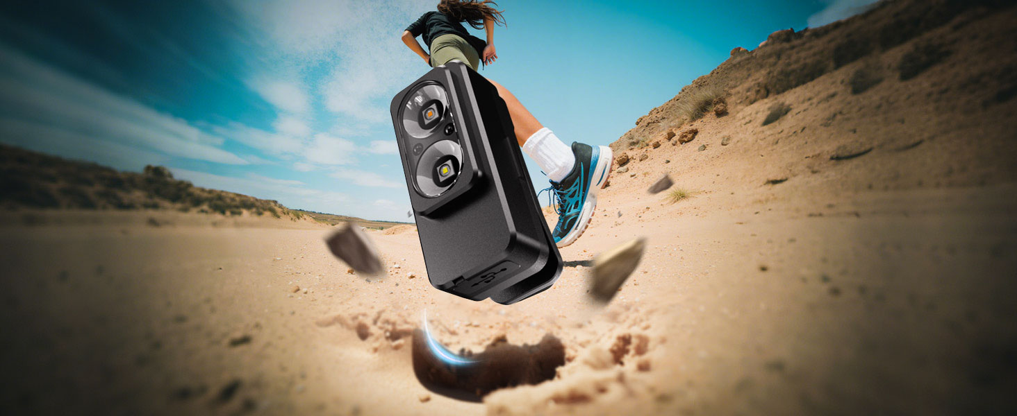 LED налобний ліхтар Sidark з акумулятором, 2 шт. - 8 режимів, сенсор, водонепроникність IPX7, магнітний, для кемпінгу та активного відпочинку