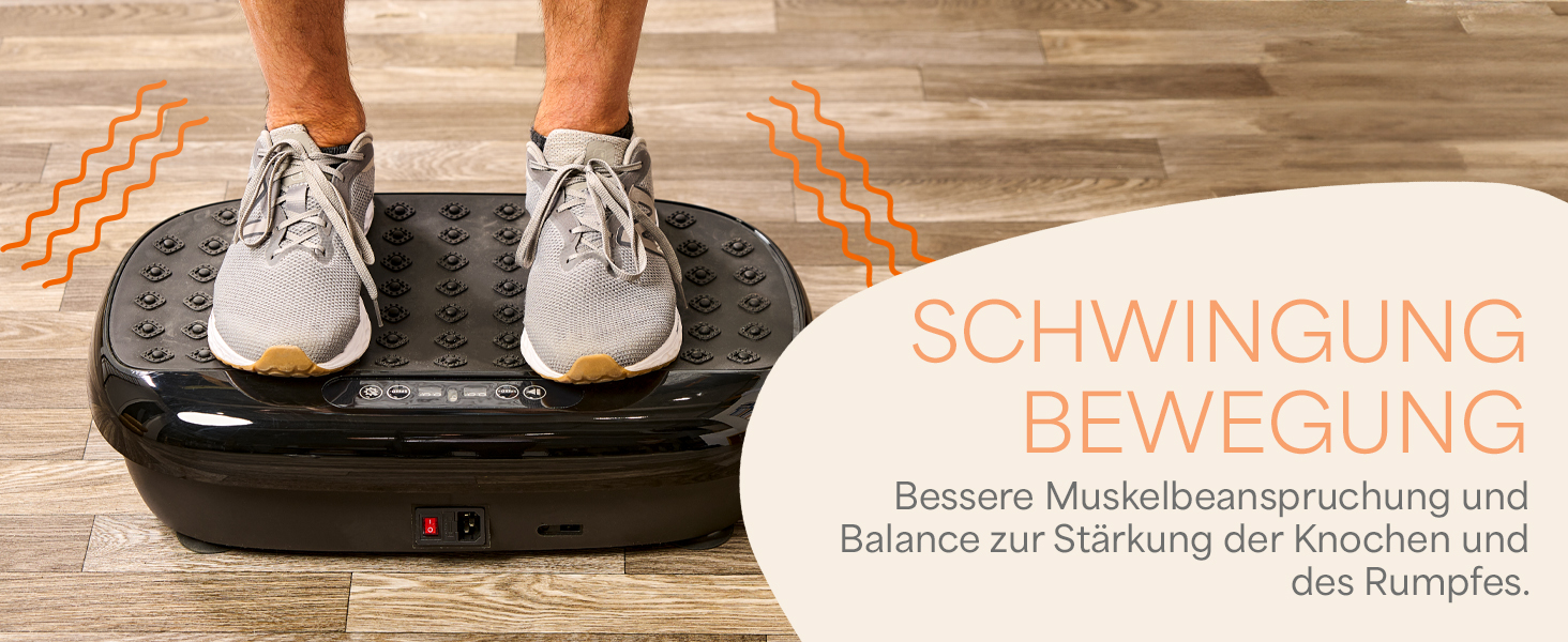 Вібраційна платформа для тренувань всього тіла – фітнес-тренажер для дому