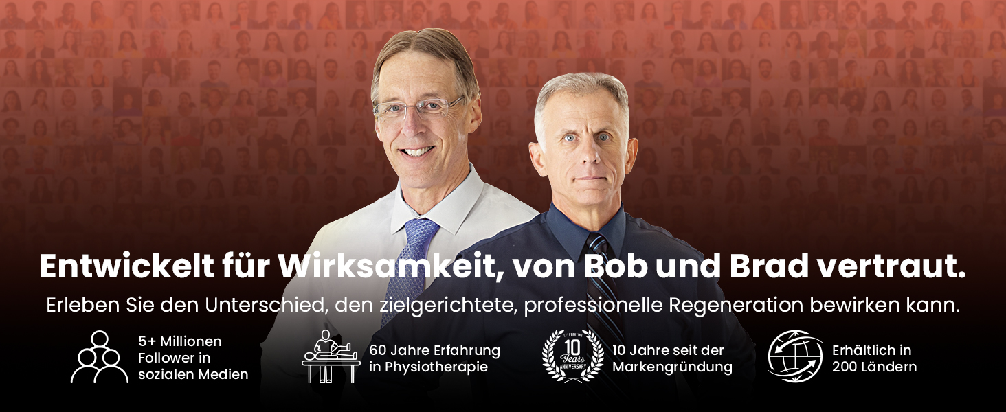 Масажер для м'язів Bob and Brad Q2 Ultra з інфрачервоним нагрівальним насадкою, портативний, тихий, для зняття м'язового болю, чорний + інфрачервоний нагрів