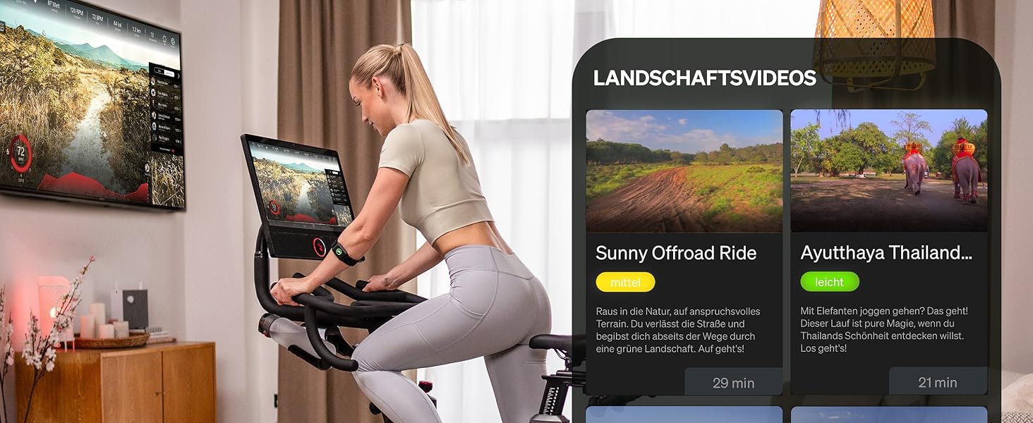 Спортивний велотренажер Sportstech з 21.5