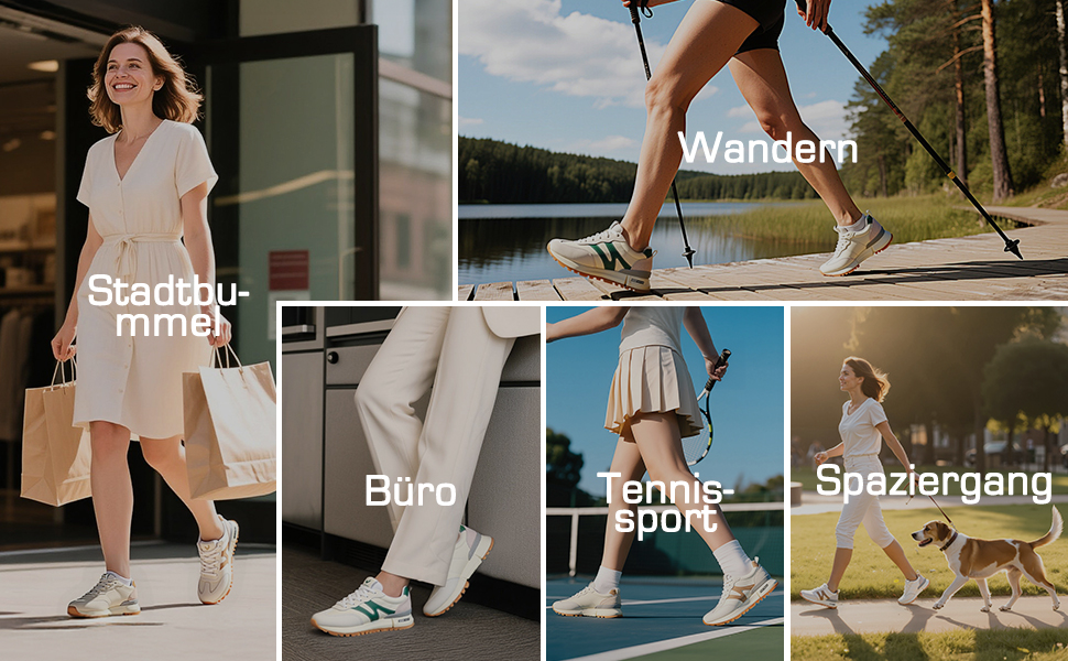 Жіночі кросівки Somiliss: зручні, легкі, дихаючі, з неслизькою підошвою, для спорту та бігу, бежевий, 40.5 EU