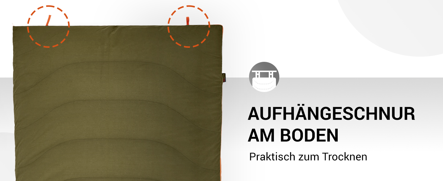 Сплячий мішок KingCamp для дорослих, 3 в 1, XXL, бавовна, фланель, теплий, знімний ковдру, Coldmaster (1200г)